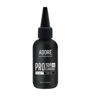Top Adore Professional PRO Classic Top for light nail shades, 30 ml