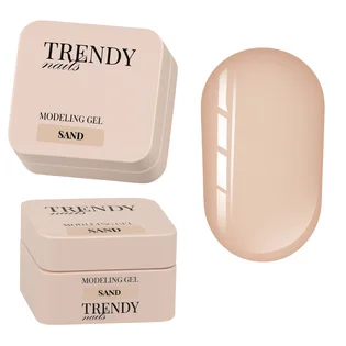 Моделюючий гель Trendy Nails Modeling Gel, Sand, HEMA/TPO free, 15 мл