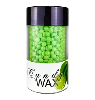 Syntetyczny wosk regenerujący w granulkach Permanent Lash&Brow Candy, Limonka, 110 g
