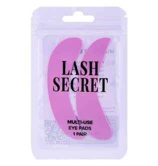 Многоразовые силиконовые патчи Lash Secret, фиолетовые, 1 пара