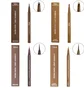 Liner do brwi ZOLA x Makarevich, z pędzelkiem quadro, Light Brown