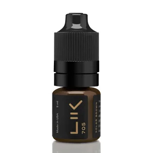 Пігмент для брів Lik, Solar Brown #705, 5 мл