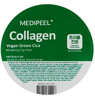 Маска для обличчя з колагеном Medipeel Collagen Vegan Green Cica, 28 г