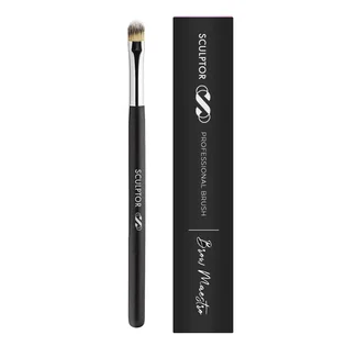 Округлий пензлик для фарбування брів Sculptor Brow Maestro