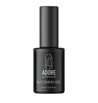 База для дизайну нігтів з ефектом розтікання Adore Professional Blooming Gel, 8 мл