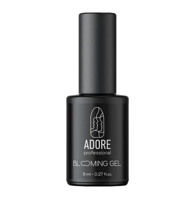 База для дизайну нігтів з ефектом розтікання Adore Professional Blooming Gel, 8 мл
