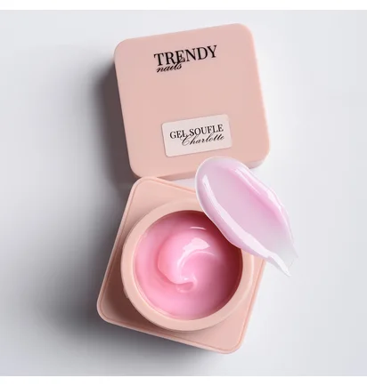 Гель-суфле для моделювання Trendy Nails Souffle Gel, Charlotte, HEMA/TPO free, 15 мл