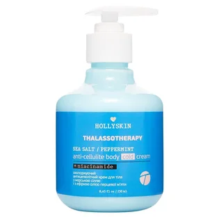 Антицелюлітний охолоджуючий крем для тіла HollySkin Thalassotherapy, 250 мл