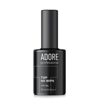 Топ для гель-лаку Adore Professional Top Wipe No UV, 15 мл