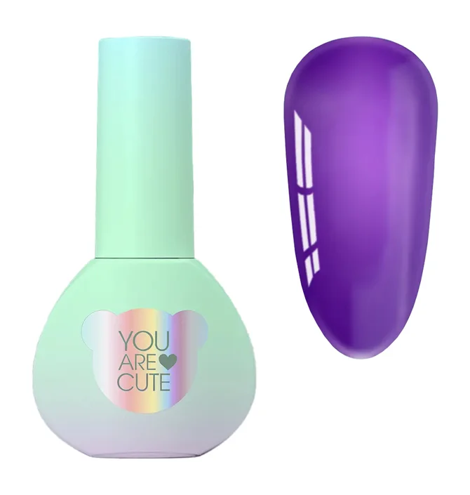 Color Stained Glass Gel Polish YouAreCute, #127, 5ml
