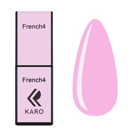 Цветной гель-лак Karo French #4, 8 мл