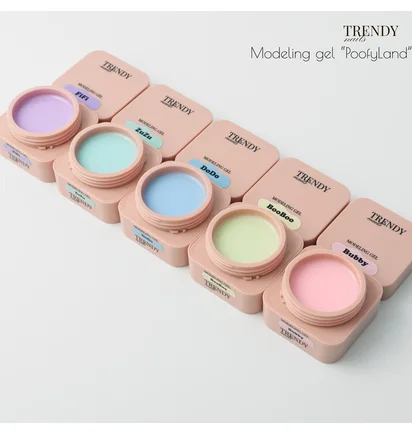 Моделюючий гель Trendy Nails Modeling Gel Poofy Land, DoDo, 30 мл