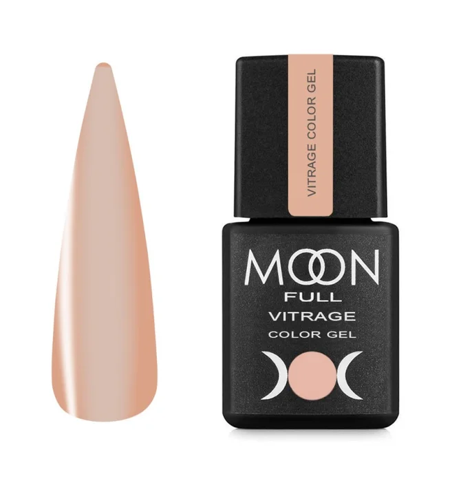 Гель-лак Moon Full Vitrage Color Gel #09, 8 мл