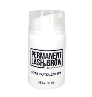 Скраб-скатка для брів Permanent Lash&Brow, 30 мл