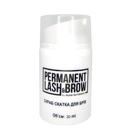 Скраб-скатка для брів Permanent Lash&Brow, 30 мл