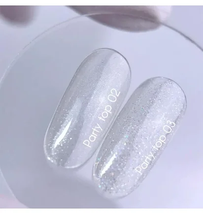 Топ для нігтів без липкого шару Nails Of The Day Party Top #02, 10 мл