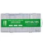 Гелеві тіпси прозорі Soft Gel Tips, Green, 240 шт