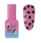 Top do lakieru hybrydowego bez warstwy lepkiej Luna Moon Romantic Black, 13 ml