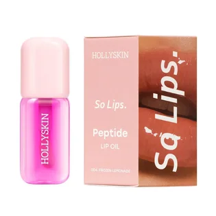 Зволожуюче масло для губ HollySkin So Lips Peptide Lip Oil #004 Frozen Lemonade, 4 мл