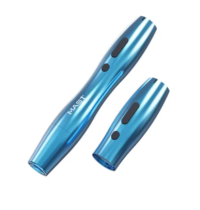 Модульна машинка для татуажу зі змінним блоком батареї Mast P20 WQP-020, Blue