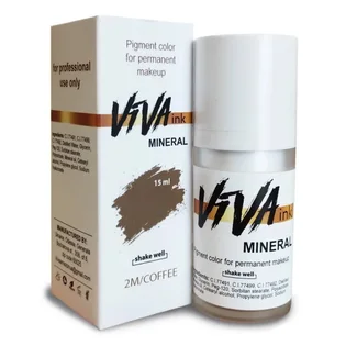 Пігмент для татуажу брів Viva Eyebrows Mineral 2/M, Coffee, 15 мл