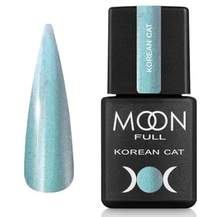 Гель-лак Moon Full Korean Cat #07, Аквамариновий Бриз, 8 мл