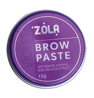 Pasta do brwi ZOLA, fioletowa, 15 g