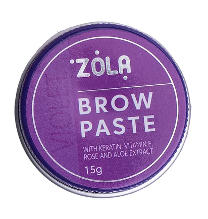 Pasta do brwi ZOLA, fioletowa, 15 g