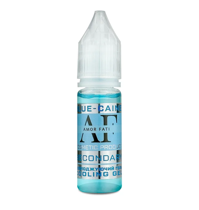 Вторинний гель-анестетик Amor Fati Blue Caine, 15 мл