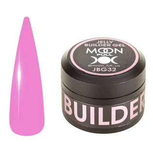 Żel-galaretka do przedłużania paznokci Moon Full Builder #32, różowy, 30 ml
