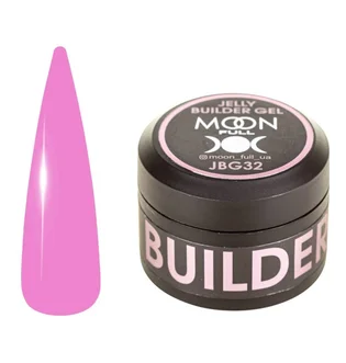 Żel-galaretka do przedłużania paznokci Moon Full Builder #32, różowy, 30 ml