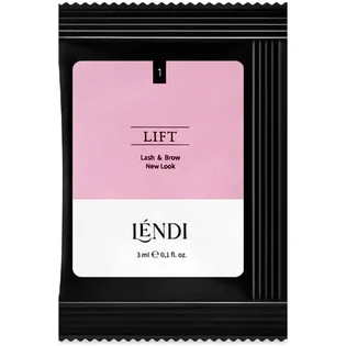 Засіб для ламінування вій та брів Lendi New Look #1, в саше, 3 мл