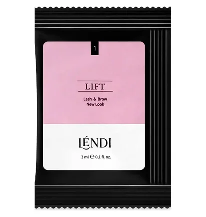 Eyebrow and Eyelash Lamination Lotion Lendi New Look #1, sachet, 3 ml