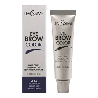Eyebrow Tint LeviSsime Indigo Blue A-66, 15 ml