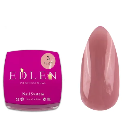 Гель-желе для нігтів Edlen Jam Gel #3, 15 мл