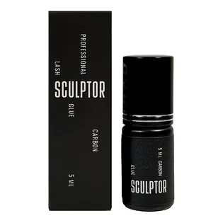Klej do przedłużania rzęs Sculptor, Carbon, 5 ml