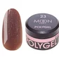 Nail Extension Polygel Moon Full #23, beige-pink with shimmer, 15 ml
