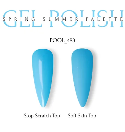 Гель-лак для нігтів Adore Professional №483 Pool, 8 мл
