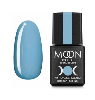 Lakier hybrydowy Moon Full Summer #630, delikatny błękitny, 8 ml