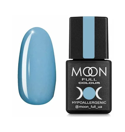 Lakier hybrydowy Moon Full Summer #630, delikatny błękitny, 8 ml