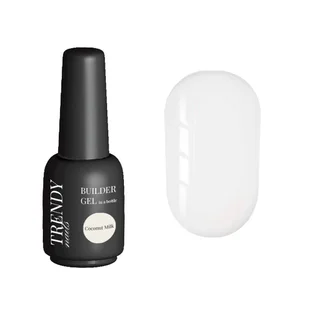 Żel do przedłużania Trendy Nails, Coconut Milk, HEMA/TPO free, 15 ml