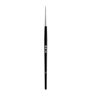 Круглий нейлоновий пензель для фарби Okis Brow C1