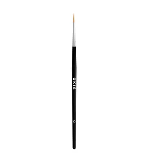 Круглий нейлоновий пензель для фарби Okis Brow C1