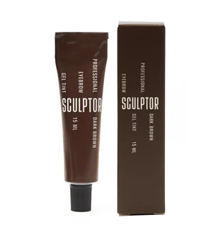 Фарба для брів Sculptor Lash, Dark Brown, 15 мл