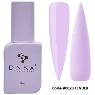 Камуфлююча база для нігтів DNKa' Cover Rubber Base French #0023 Tender, 12 мл