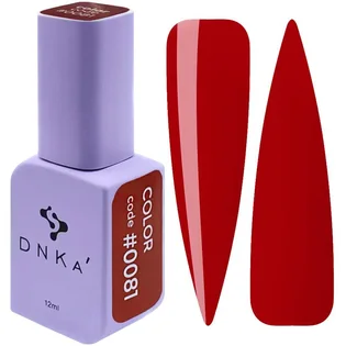 Lakier hybrydowy DNKa' do paznokci, Gel Polish Color, #0081, 12 ml