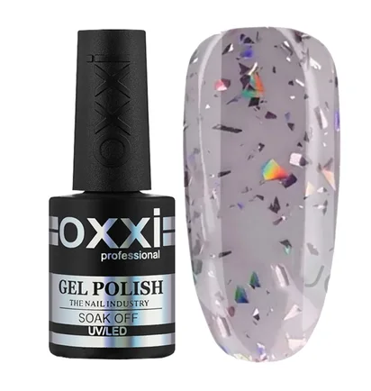 Топ без липкого шару з поталлю Oxxi Professional Iceberg Top #3, 10 мл