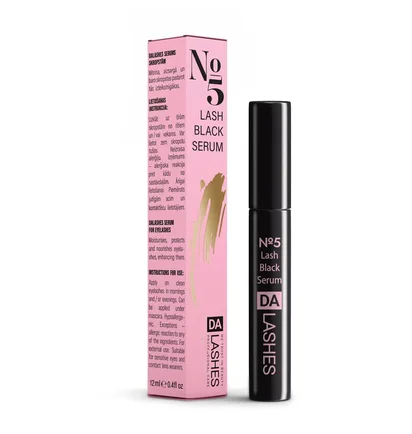 Серум Dalashes для вій та брів, #5 Lash Black Serum, black, 10 мл