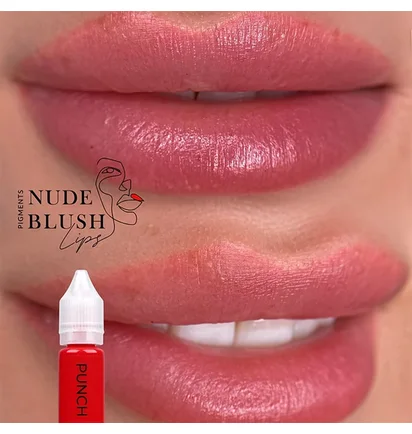 Набір пігментів для губ Nude Blush Kiss Mix, 3 шт