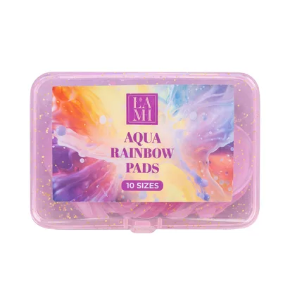 Lamination Curlers Set Lami Lashes Aqua Rainbow, 10 pairs